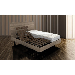 Natura Three - Sommier relaxation TPR électrique 2x70x190 