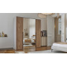 Opale - Armoire 4 portes battantes 