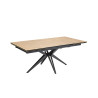 Primevère - Table de séjour extensible pieds en épingle 