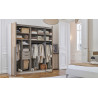 TOSCANE - Armoire 4 portes  